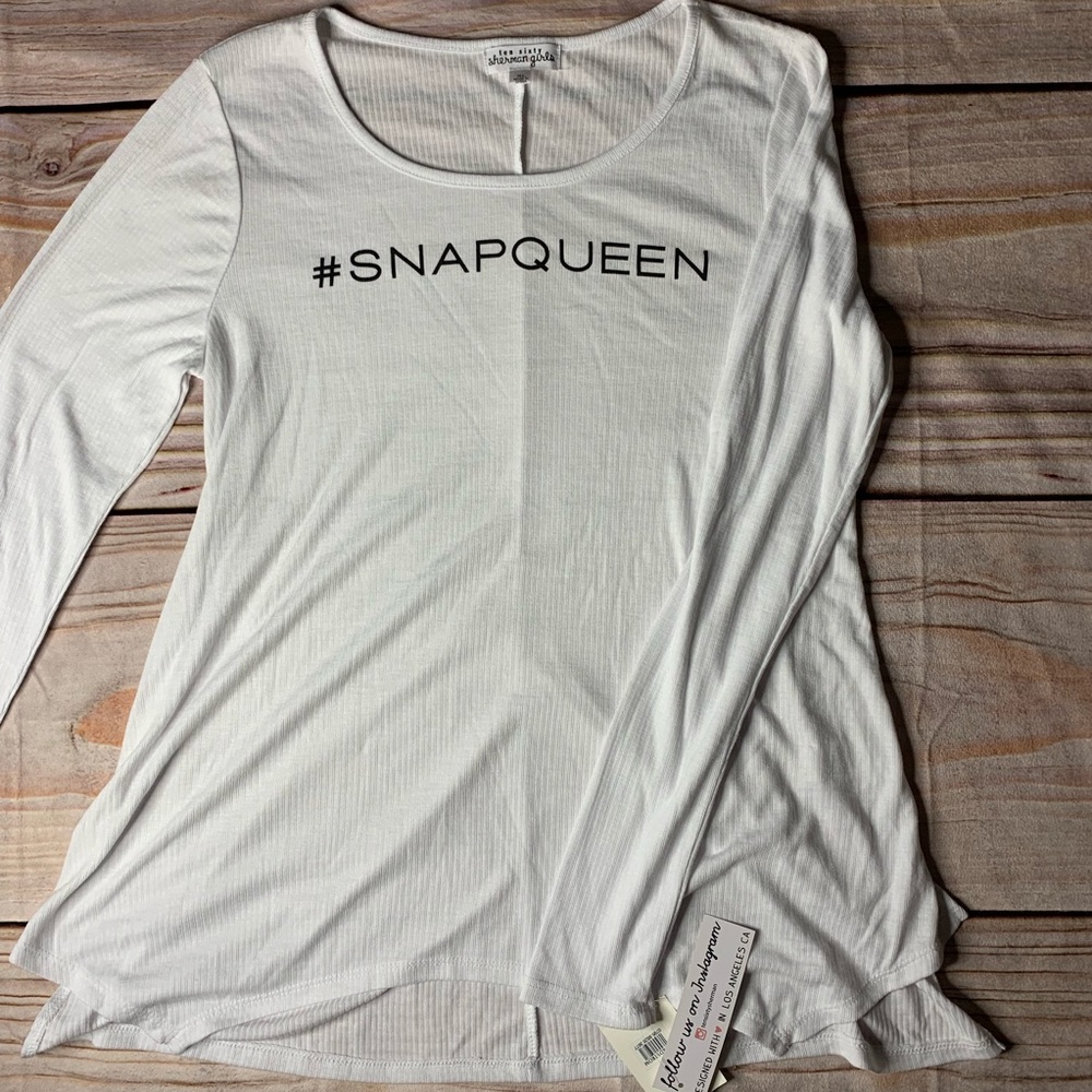 Ten Sixty Sherman #snapqueen Tee NWT‎